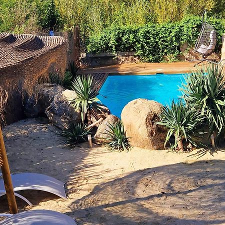 Complejo Oasis Beach Sobre El Rio Huerta  Exterior foto